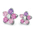 Dreamland Flower CZ Threadless End by NeoMetal Replacement Parts 4.7mm Flower (5x 1.5mm gems) Pink Power