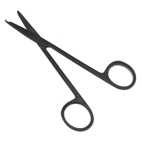Black Suture Scissors Tools Black 