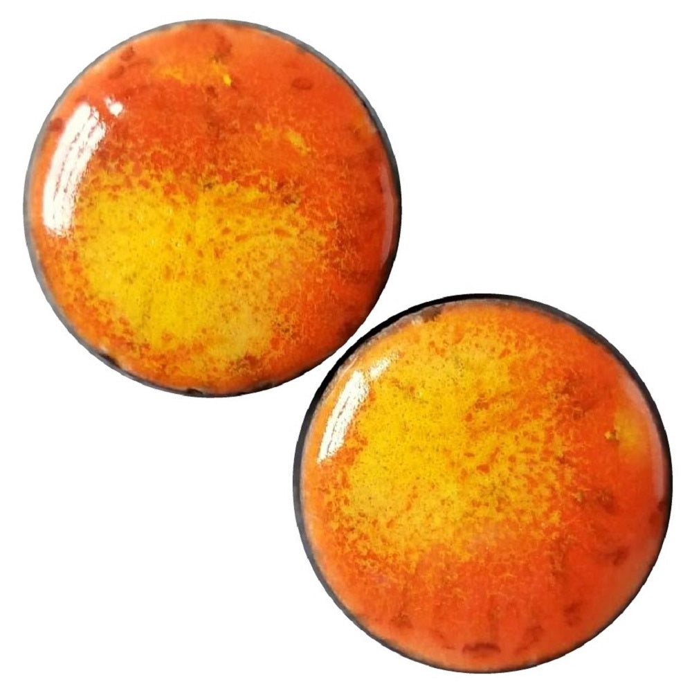 Blood Orange Ceramic Plugs Plugs 7/16 inch (11mm) Blood Orange
