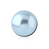 14g Pearl Replacement Balls (2-pack) Replacement Parts 14g - 4mm diameter Light Blue