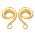 Brass Classic Coils by Diablo Organics Ear Weights 8 gauge (3mm) Yellow Brass