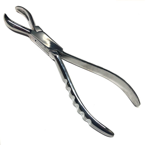Body Jewelry Ring Opening Pliers with Black Rubber Tip - 6 Inch
