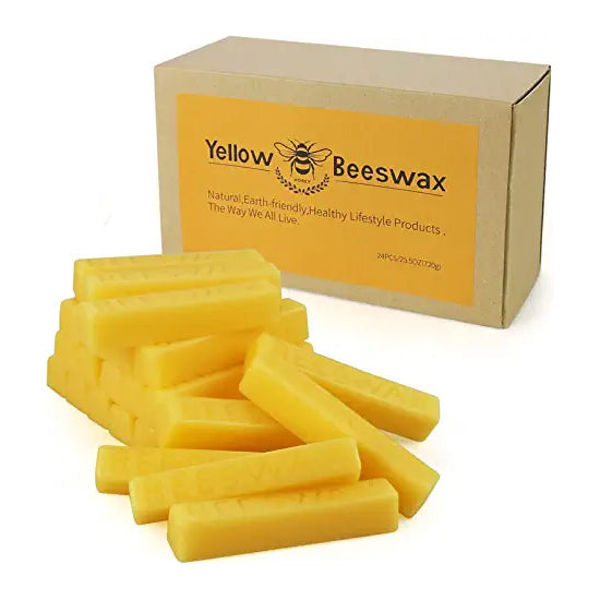 100% Organic Yellow Beeswax Aftercare 1oz bar 
