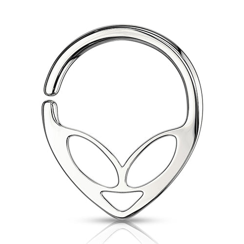 Alien Stainless Continuous Ring Continuous Rings 16g - 5/16" diameter (8mm) Stainless Steel