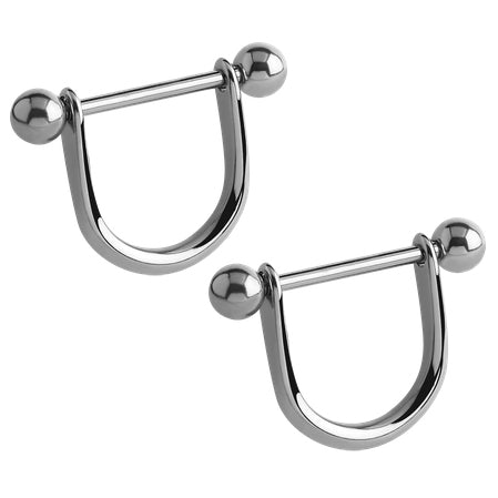 Stainless Nipple Stirrups | Tulsa Body Jewelry Stainless Nipple Stirrups | Tulsa Body Jewelry