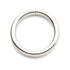 18g White 14k Gold Continuous Ring Continuous Rings 18g - 1/4" diameter (6mm) Solid 14k White Gold