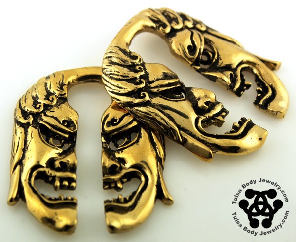 Fudo Weights by Oracle Body Jewelry Ear Weights  