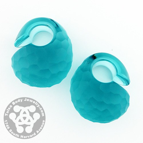Martelle Kettlebells by Gorilla Glass Ear Weights Small - 1/2" and up Turquoise
