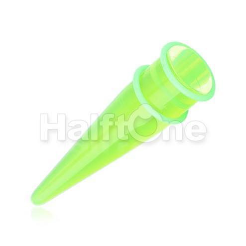 Jumbo Acrylic Tapers Tapers 7/16 inch (11mm) Light Green