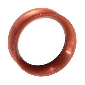 Copper Skin Eyelets by Kaos Softwear Plugs 1-1/8 inch (28.6mm) CP - Copper