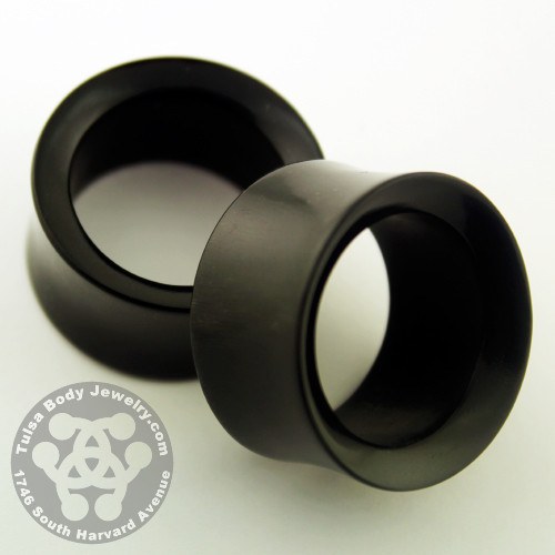 Horn Double Flare Tunnels by Siam Organics Plugs 6 gauge (4mm) Horn