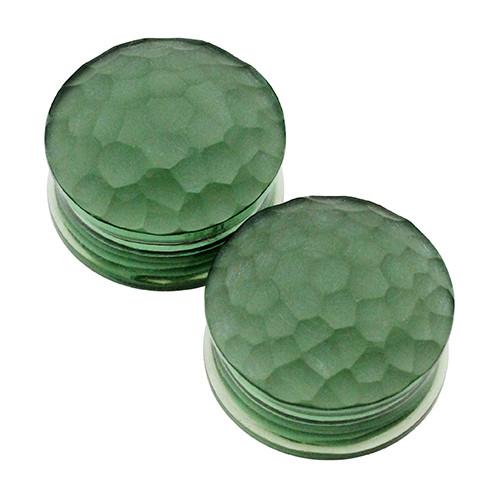 Forest Green Martelle Plugs by Gorilla Glass Plugs 7/8 inch (22mm) Forest Green