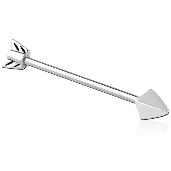 14g Arrow Stainless Industrial Barbell Industrials 14g - 1-1/2