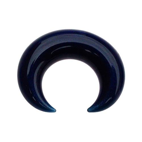 Satin Blue Septum Pincer by Glasswear Studios Pincers 12 gauge (2mm) - 5/16