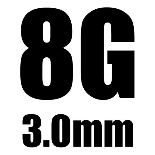 8 Gauge Body Jewelry (8g)