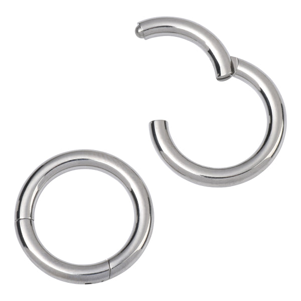 10g Titanium Hinged Segment Ring | Tulsa Body Jewelry