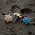 Opal Flower 14k Threadless End Replacement Parts  