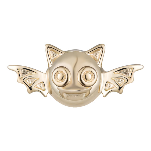 Batshit 14k Threadless End Threadless Ends 8.2mm x 3.8mm diameter Yellow 14k Gold