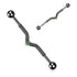 14g Spring Coil CZ Industrial Barbell Industrial Barbells 14g - 1-1/2" long (38mm) - 5mm balls Clear CZ