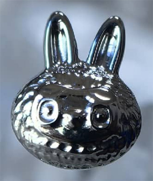 16g Monster Head Titanium End Internal Ends 16 gauge - xmm High Polish (silver)