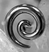 16g Spiral Titanium End Internal Ends