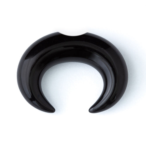 Notched Long Septum Pincher by Gorilla Glass Septum Pincers 8 gauge (3mm) Black