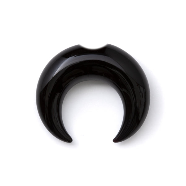 Notched Simple Septum Pincher by Gorilla Glass Pincers 8 gauge (3mm) Black