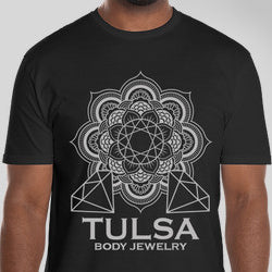 Tulsa Body Jewelry T-shirt Other Stuff Small Black