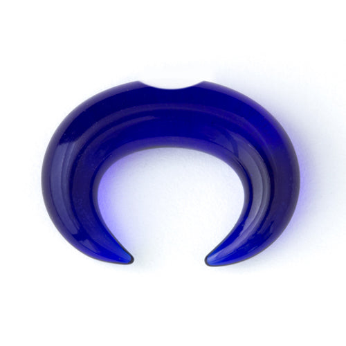 Notched Long Septum Pincher by Gorilla Glass Septum Pincers 8 gauge (3mm) Cobalt