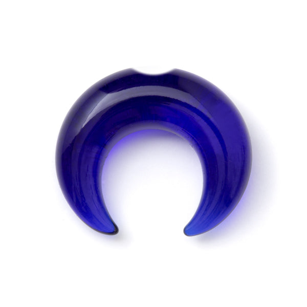 Notched Simple Septum Pincher by Gorilla Glass Pincers 8 gauge (3mm) Cobalt