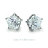 Pentagon Gem End by NeoMetal Threadless Ends 5mm Pentagon CZ Cubic Zirconia CZ