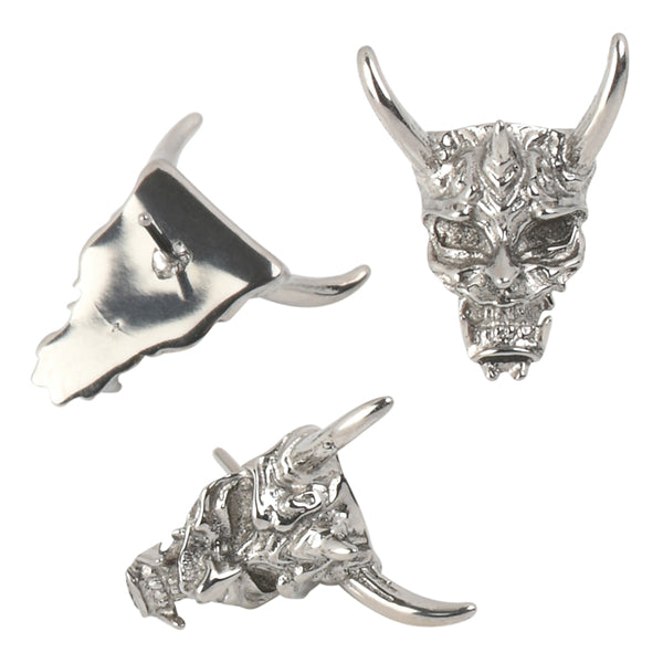 Demon Threadless Titanium End Internal Ends 16 gauge - 8.2x10.5mm High Polish (silver)