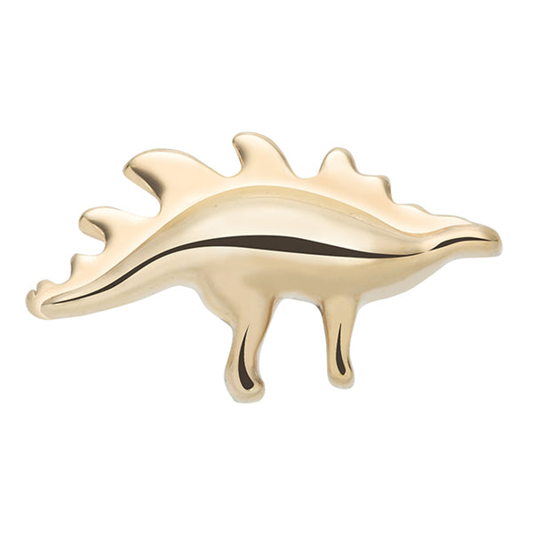 Dinosaur 14k Threadless End