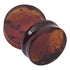 Dark Indonesian Amber Plugs Plugs 00 gauge (10mm) Dark Indonesian Amber