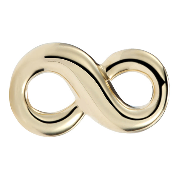 Infinity 14k Threadless End
