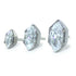 4mm Marquise CZ Threadless End by NeoMetal Threadless Ends 4mm Marquise Cubic Zirconia CZ