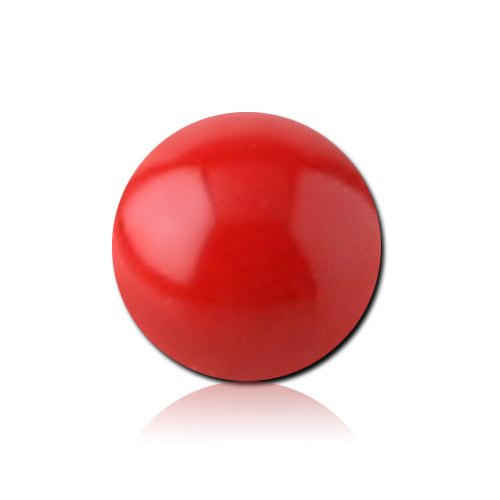 14g Neon Acrylic Replacement Balls (4-Pack) External Ends 14g - 5mm diameter Blue