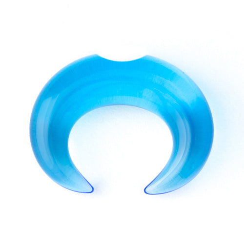 Notched Long Septum Pincher by Gorilla Glass Septum Pincers 8 gauge (3mm) Ocean