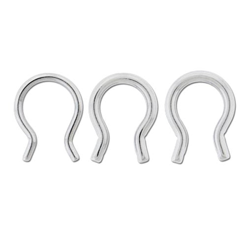 Omega Stainless Septum Retainer Septum Retainers 16 gauge (1.2mm) Stainless Steel