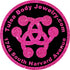 3" TBJ Glitter Stickers Other Stuff Hot Pink 