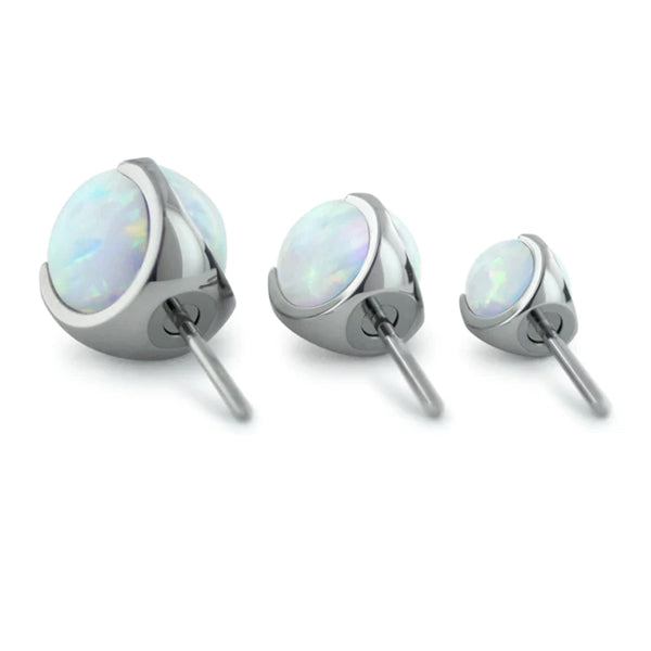 Threadless End Omega Prong-set Sphere Threadless End | NeoMetal Body Jewelry – Tulsa Body ...