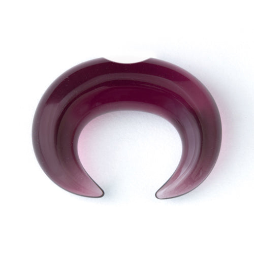 Notched Long Septum Pincher by Gorilla Glass Septum Pincers 8 gauge (3mm) Purple