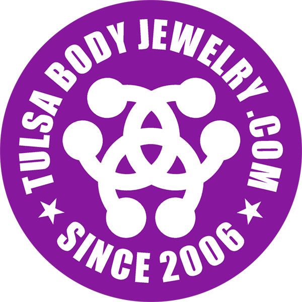 2" TBJ Vinyl Stickers Other Stuff White Logo on Purple 