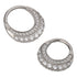 Titanium Hinged Ring Hinged Rings 16g - 5/16" diameter (8mm) Clear