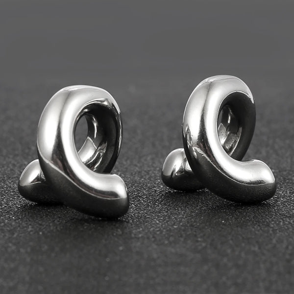 Stainless Coil Weights Ear Weights 2 gauge (6mm) Stainless Steel