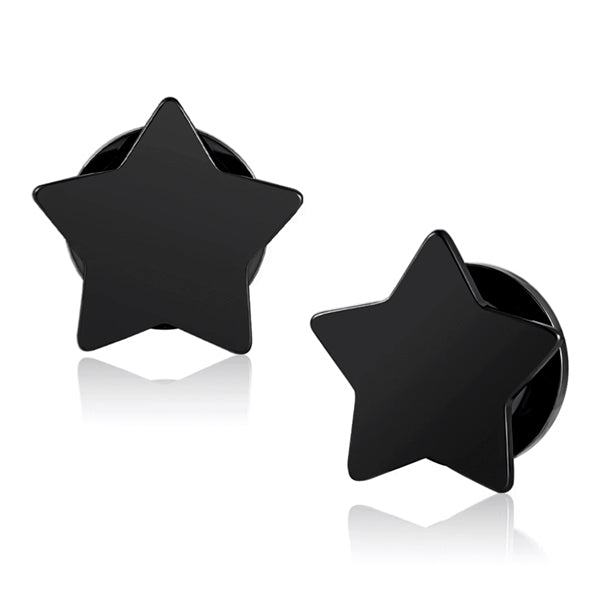 Star Black Screw-On Plugs Plugs 0 gauge (8mm) Black