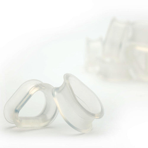 Clear Hydra Eyelets by Kaos Softwear Plugs