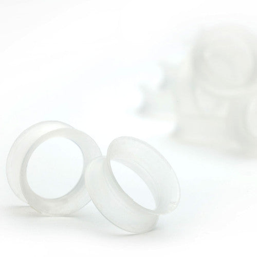 Clear Skin Eyelets by Kaos Softwear Stretched Lobes