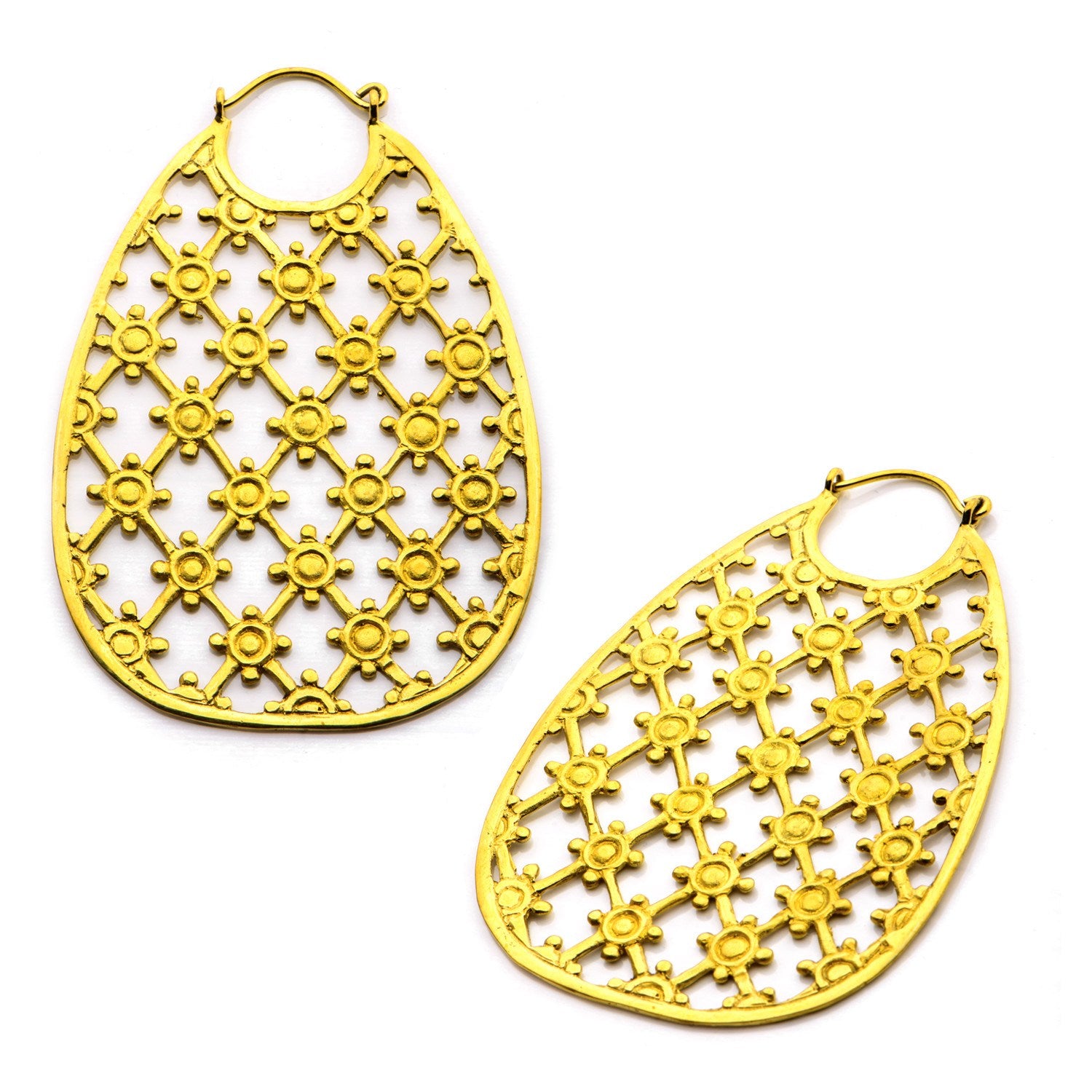Praesa Brass Earrings Earrings