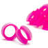 Hot Pink Skin Eyelets by Kaos Softwear Stretched Lobes